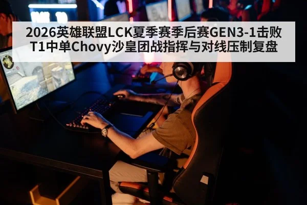 2026英雄联盟LCK夏季赛季后赛GEN3-1击败T1中单Chovy沙皇团战指挥与对线压制复盘
